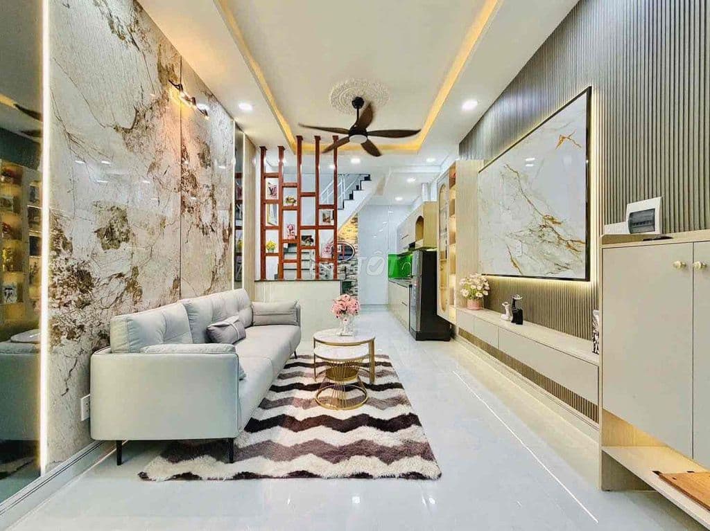 NHÀ QUANG TRUNG, PHƯỜNG 8 CŨ (THÔNG TÂY HỘI MỚI) TP.HCM CHỈ NHỈNH 3 T - Ảnh 2