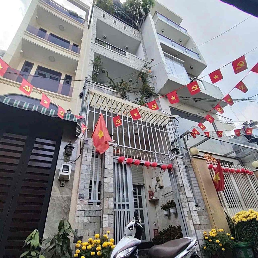 BÀ HOM QUẬN 6 - HẺM XE TẢI THÔNG - 3.5 x 19m 3 TẦNG KIÊN CỐ - 4PN - 💥