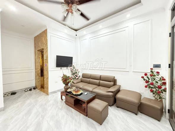 Nhà mới Cầu Lủ view hồ 32m2x7 tầng ngõ xe ba gác - Ảnh 3