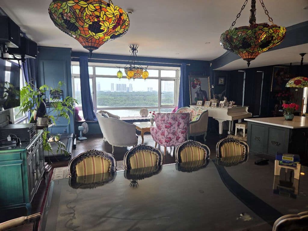 bán căn hộ góc 3 mặt view sông,179m2 + 36m2 hành lag riêng, 2 chổ oto - Ảnh 2