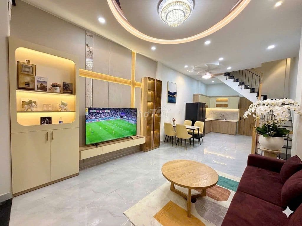 Full NỘI THẤT VIP - T/kế ĐẸP, MỚI 7,9tỷ kề Khúc giao Bạch Đằng - HXH