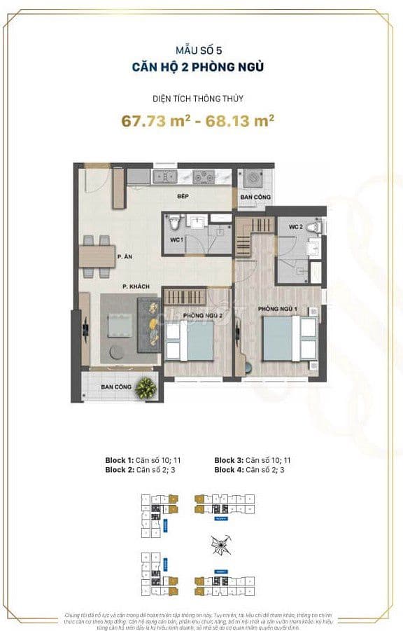 CĂN 2PN GIÁ TỐT