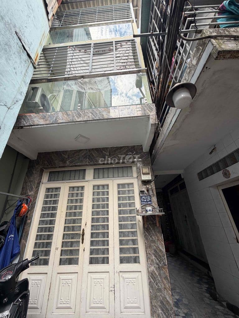 Nhà hẻm 1041 Trần Xuân Soạn TH Q7 dt 3x7,5m 2lầu 2pn 3wc hẻm 3m thoáng