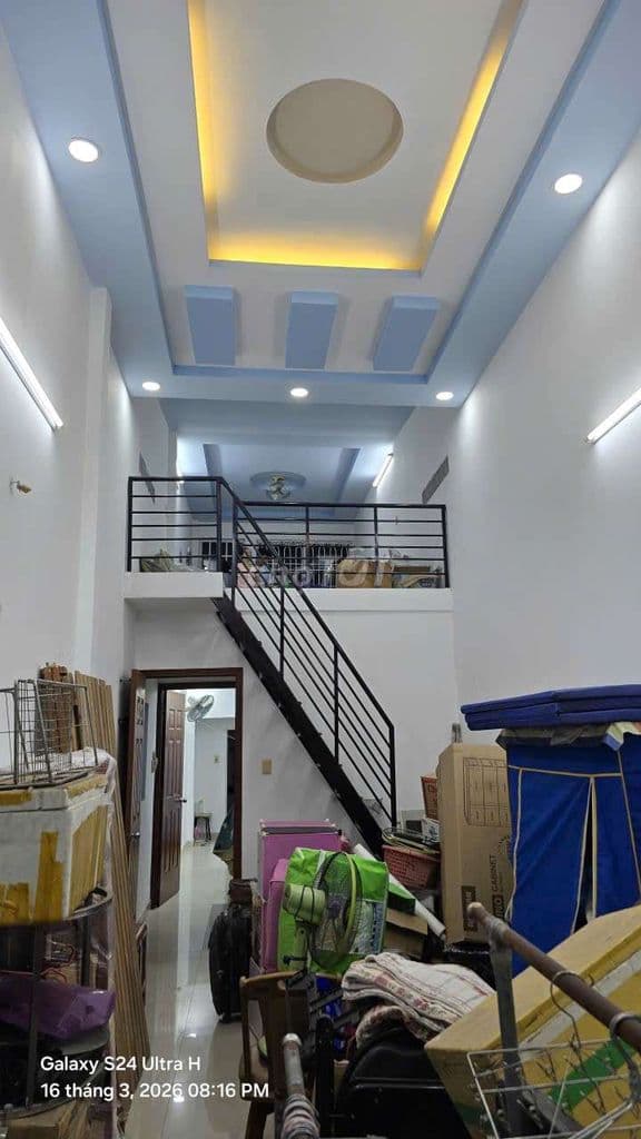 💫Cần Bán nhà 1trệt 1lầu 1lững DT 3X18 Sổ Hoàn công - Ảnh 3