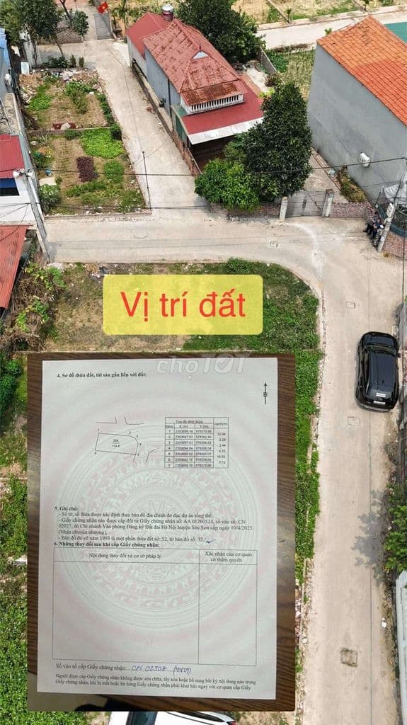 Còn 1 lô *** Giá Rẻ. Tại Thanh Trí Minh phú Sóc Sơn Hà Nội - Ảnh 2