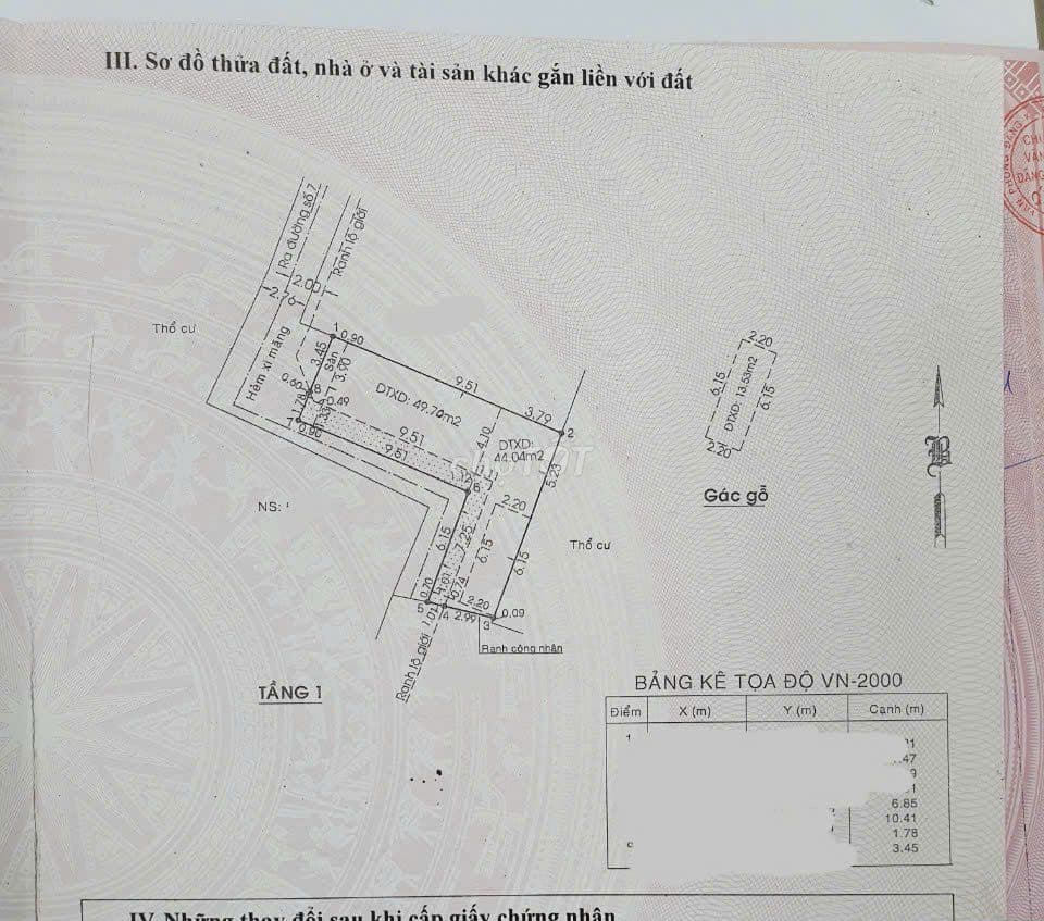 Nhà hẻm Kia morning, đường số 7 Linh Xuân, nhà C4 có 2 phòng cho thuê