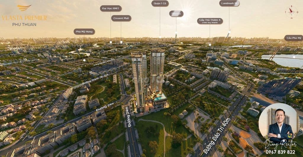 CHÍNH THỨC MỞ BÁN VLASTA PREMIER ĐÀO TRÍ VIEW SÔNG QUẬN 7 CĐT VĂN PHÚ