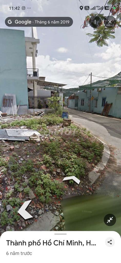 đất đường nhựa thổ cư góc 2mt - Ảnh 2