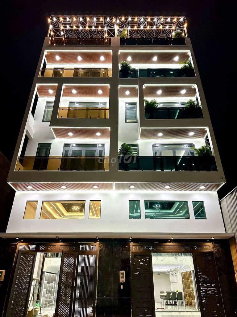 Siêu Phẩm Ngang 5,5m. 5 Lầu Có Thang Máy Khu VIP Hẻm rộng 14m TCH 10 - Ảnh 2