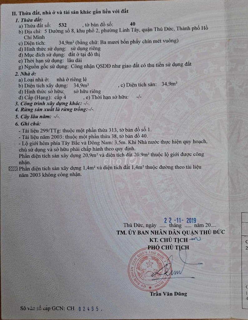 BÁN RẺ 2,7 TỶ NHÀ MẶT TIỀN SỐ 5 ĐS 8 LINH TÂY THỦ ĐỨC VỪA Ở VỪA KD