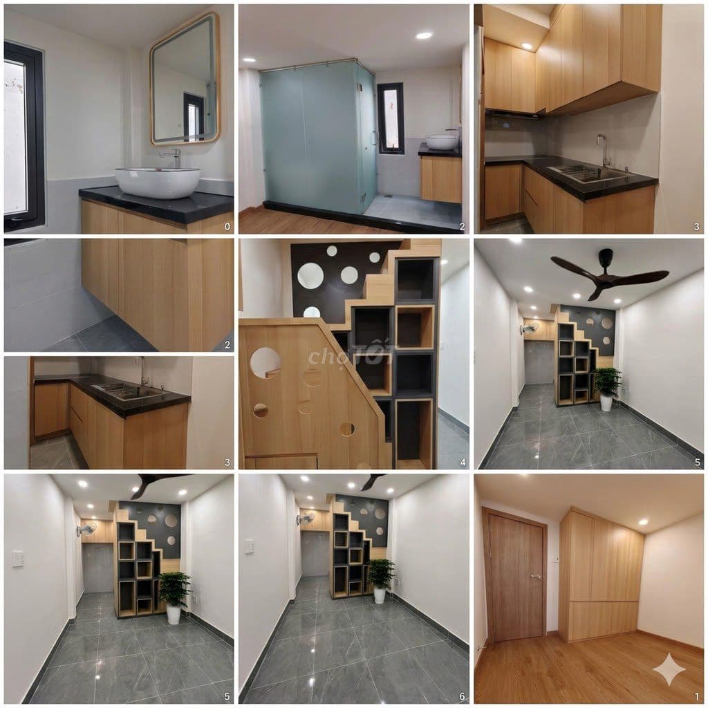 BÁN NHÀ 3 TẦNG, DTSD 75M2, 4PN +NỘI THẤT MỚI XÂY, HẺM 8M TT P.13, Q.10