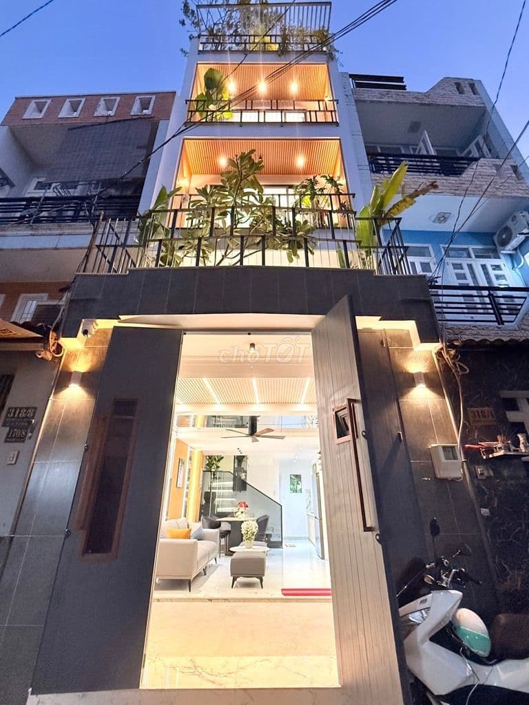 NHÀ 5TẦNG ĐÚC BTCT🔥CÁCH MT 2 CĂN🔥HẺM Ô TÔ THÔNG🔥KẾ BÊN LOTTE