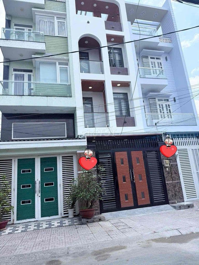 ⚡ Cắt Lỗ Mạnh 1 Tỷ – Nhà 4 Tầng Đối Diện Emart Phan Huy Ích