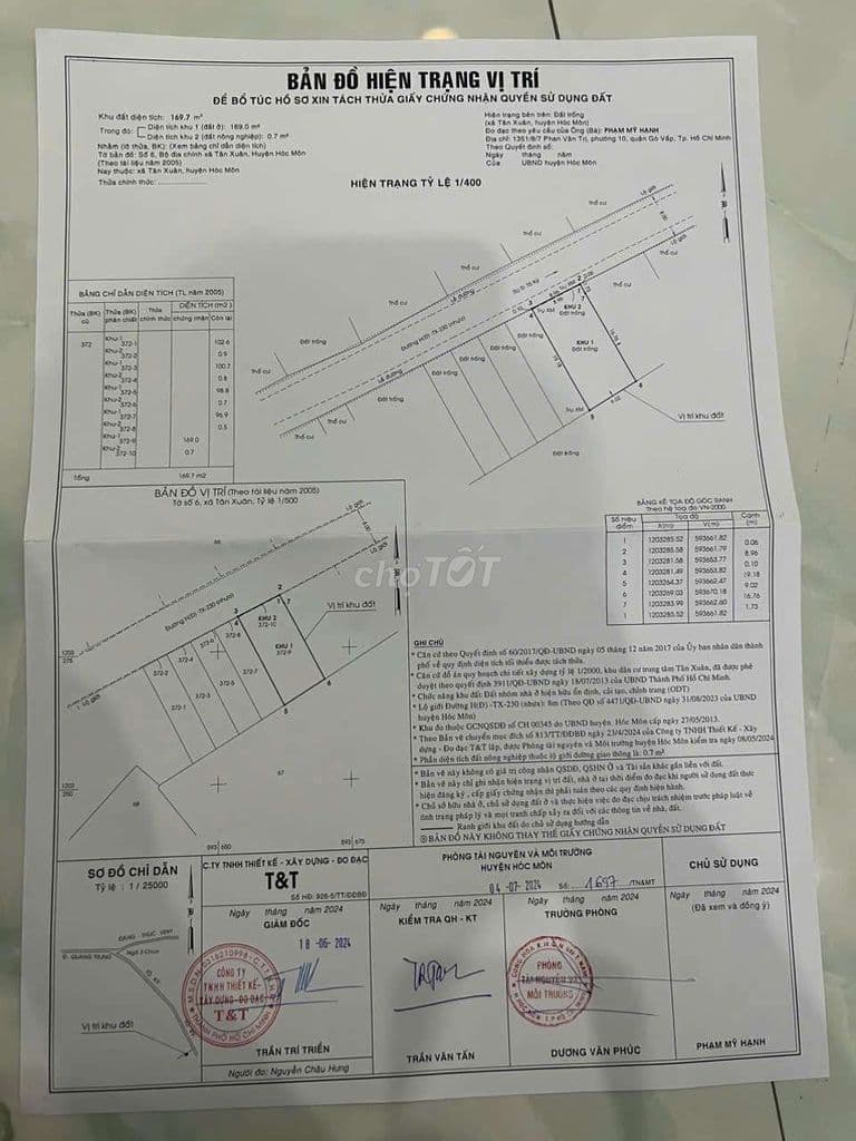 Đât tô ký dt 9x20 hẻm 8m 1 trục tô ký cách Q12 1.5km giá 8.6 tỷ