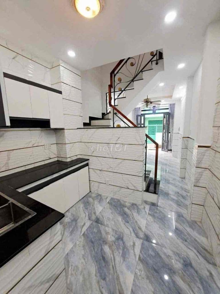cần bán nhà bình trị đông , Q bình tân , 1trệt , 3 lầu - Ảnh 2