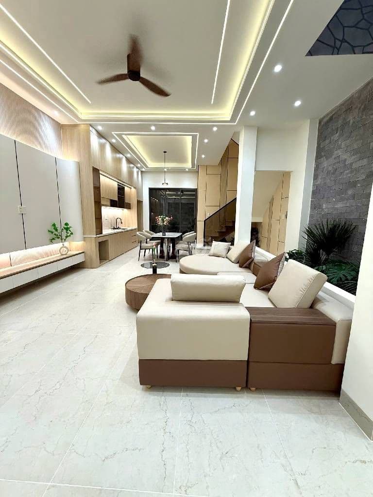 NHÀ ĐẸP GẦN CHỢ GÒ XOÀI – NGANG RỘNG HIẾM 1 TRỆT 1 LỬNG 3 LẦU - Ảnh 2