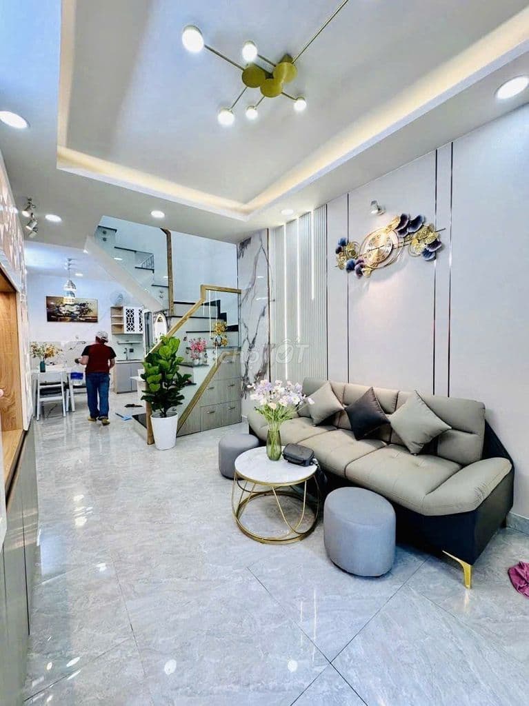 Tân Bình Đẹp 2Tầng Huỳnh Văn Nghệ 30m² Giá Tốt 3,838Tỷ Sổ A4 Ở Ngay - Ảnh 2