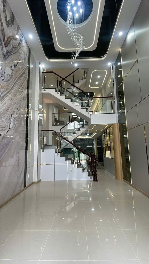 Bán nhà đường Thạnh Lộc 29 (4x17)m 1 trệt 3 lầu mới full nội thất - Ảnh 2