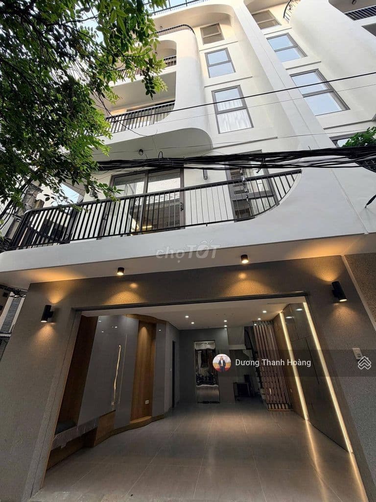 nhà thạch bàn 50m2 x 6 tầng thang máy , ô tô vào giá hơn 9 tỷ