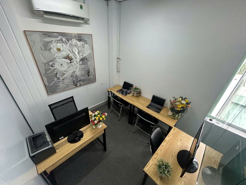 VĂN PHÒNG RIÊNG 3 NGƯỜI TRỌN GÓI 3 TRIỆU, SẴN NỘI THẤT VÀO LÀM NGAY - Ảnh 2