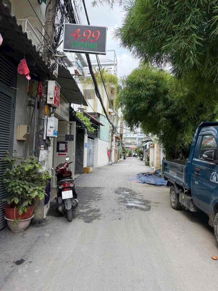 BÁN ĐẤT TẶNG NHÀ 3 TẤM HẺM XE 📍 Địa chỉ: 417/49 quang trung phư - Ảnh 3