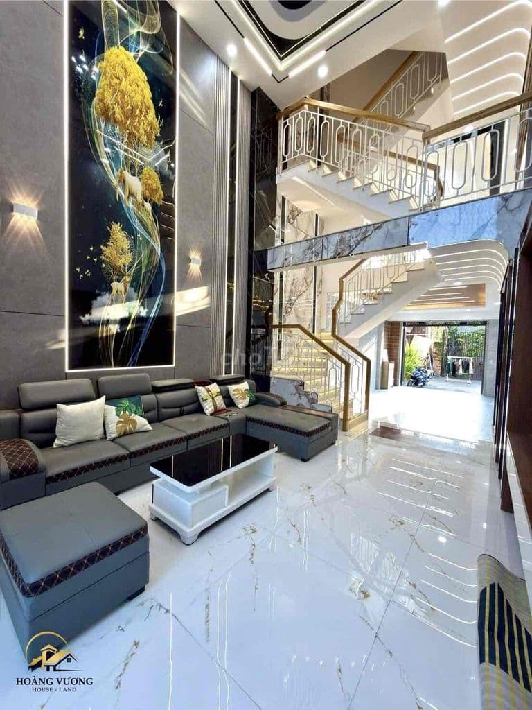 Chủ kẹt giảm sâu 700tr, nhà mới 100%, 1 trệt lửng 3 lầu, Đường 10m - Ảnh 3