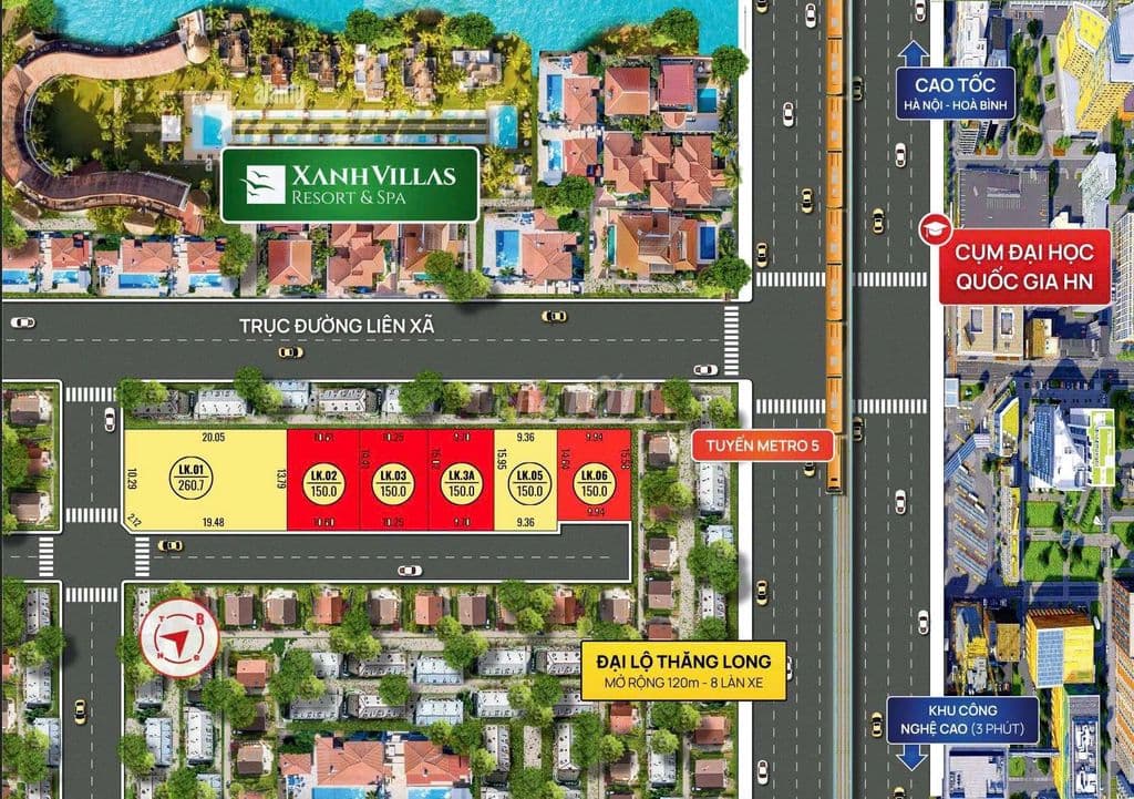 Bán Lô Đất Hòa Lạc Ngay Cạnh Ga Metro Số 05 Và Cạnh Trường ĐH. - Ảnh 3