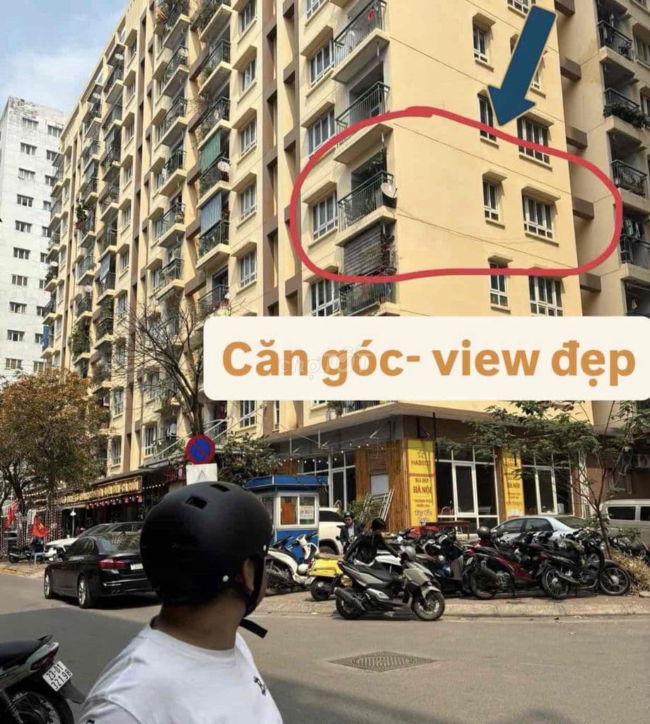 *MIỄN TRUNG GIAN* BÁN CC HOÀNG CẦU-CT3-CĂN GÓC-2 PHÒNG NGỦ+1WC