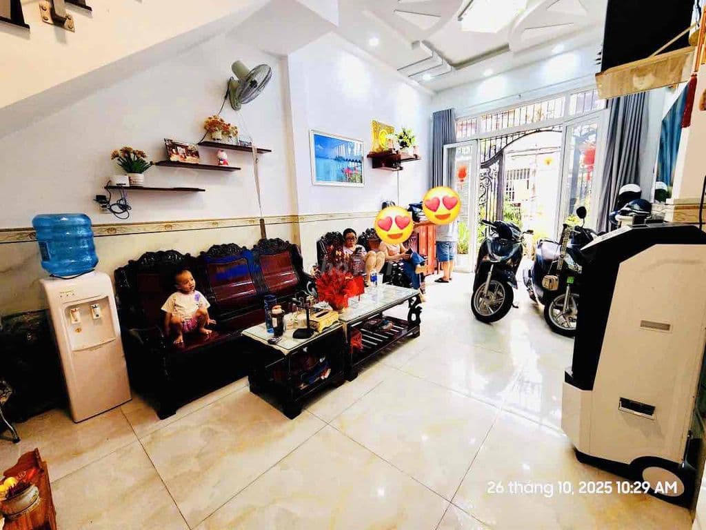 🛑Nhà đẹp, 3 tầng, hẻm 141 Tám Danh (3.6x13.4m) P4 Quận 8 - Ảnh 2