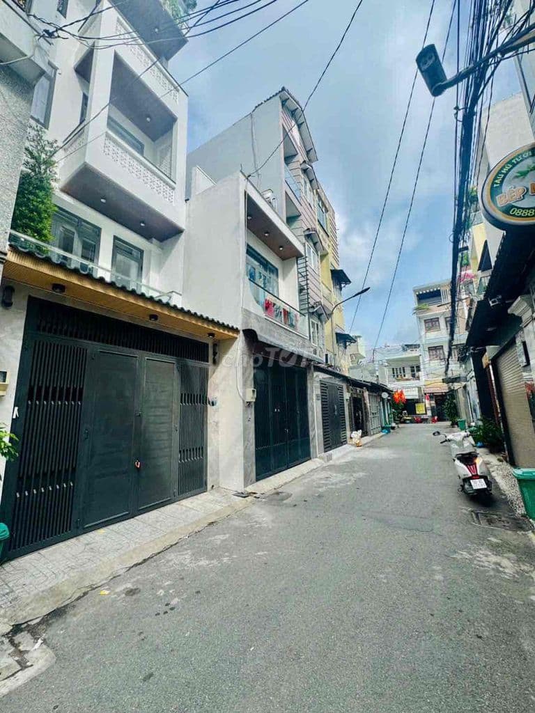 CHỈ 8Tỷ Nhà 4 Tầng hẻm ô tô tải thông Ngay Nguyễn Văn Khối P8 Gò Vấp - Ảnh 3