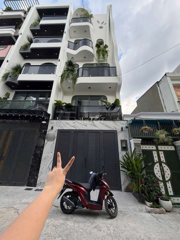 Nhà mới 5 tầng, 4.2x18M, Hẻm xe tải, Đông Hưng Thuận 17, Quận 12