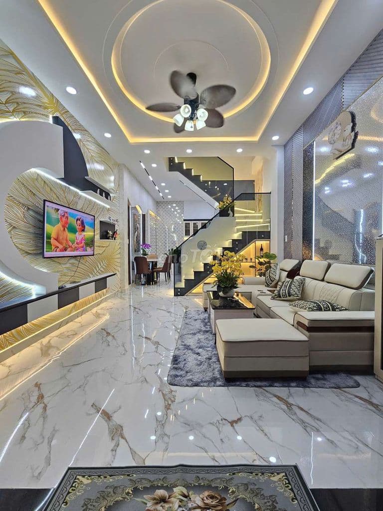 nhà hẻm xe hơi 2 lầu nhà mới - Ảnh 3