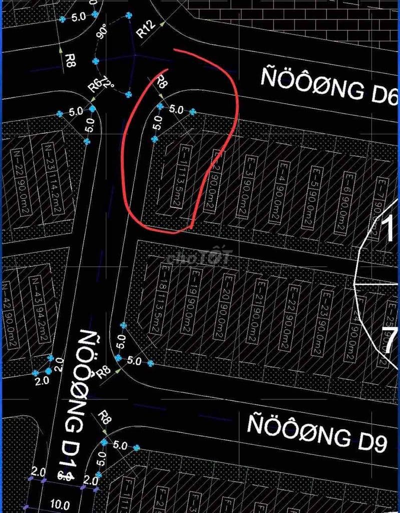 Đất lô góc 2 mặt tiền đường D6 khu ven sông phú mỹ Q7 - Ảnh 2