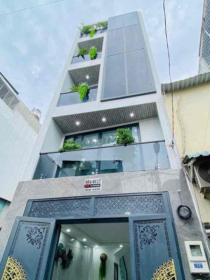 Nhà 2 MT Trước sau . 1 trệt lửng 3 lầu . Gara - Thang máy- Full Nt . - Ảnh 2