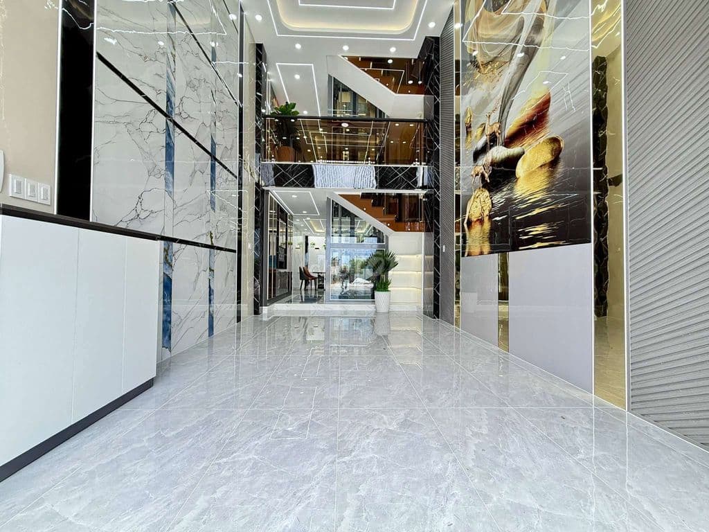 Siêu Phẩm 4 Tầng Có Thang Máy Hẻm rộng 14m Khi VIP Thới An 16 - Ảnh 2