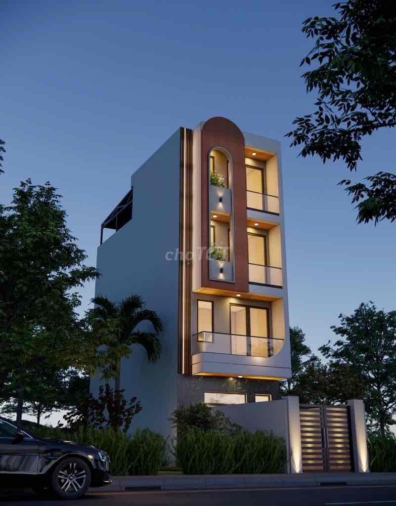 Nhà 3 tầng siêu đẹp 52m – có gara ô tô – khách xem là thích – 4,7 tỷ