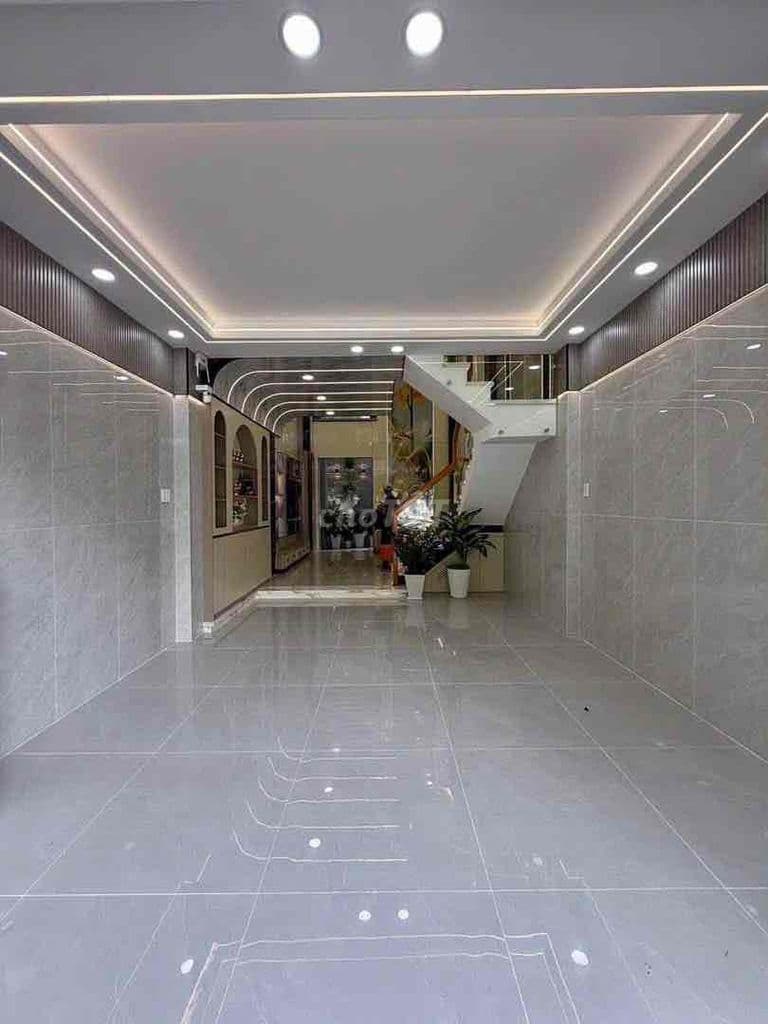 BÁN CĂN NHÀ PHỐ MỚI HOÀN THIỆN HẼM 8M p trung mỹ tây tp hcm - Ảnh 3