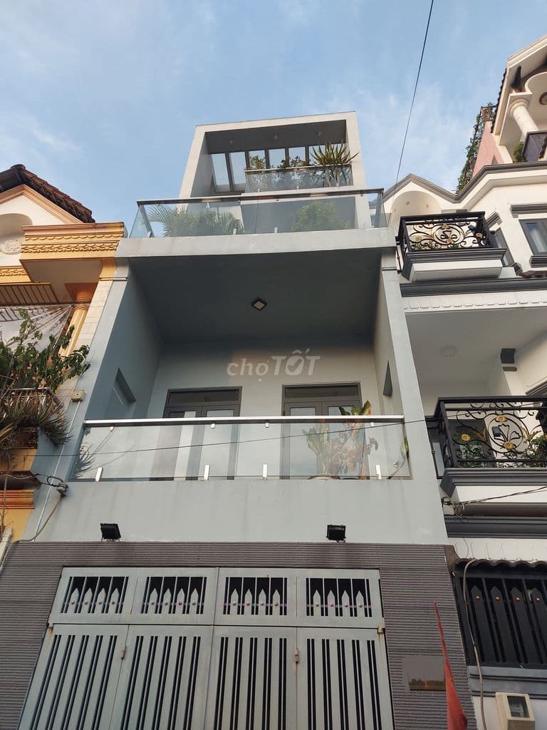 CHỈ 7,7 TỶ TL, ĐƯỜNG 10M NGUYỄN SỸ SÁCH, P.15, Q.TB, 4X15M, 4 TẦNG.