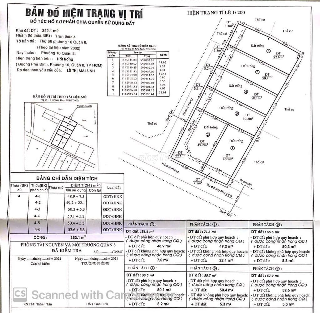 Chính chủ gửi bán lô đất đường xe hơi bến Phú Định quận 8, full Thổ cư - Ảnh 3