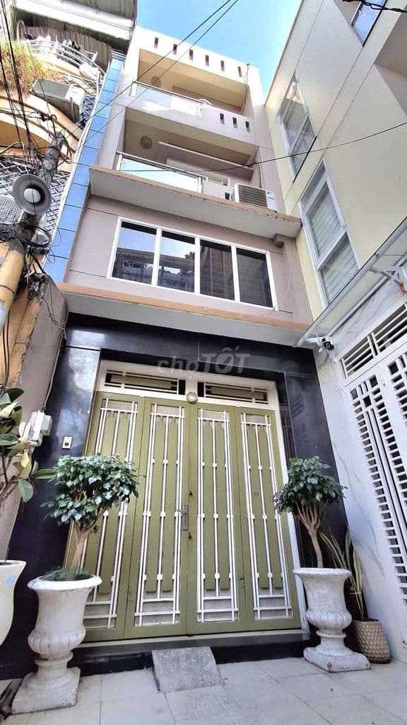 HẺM Ô TÔ 60m2 DTSD 245m2 5 Tầng 5PN 6WC Trục H.B.BÁNH - N.V.TRỖI - Ảnh 3