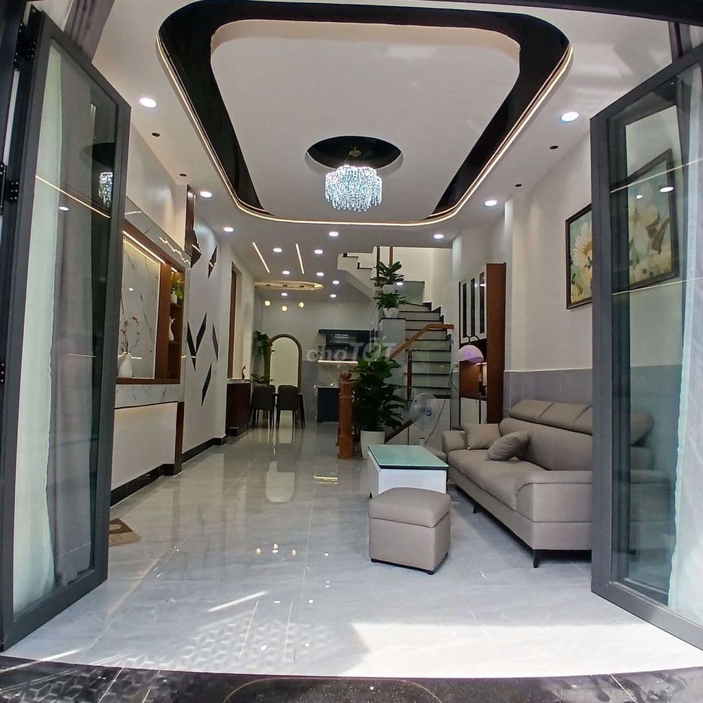 5 tỷ 380 thương lượng, nhà 2 tầng mới, diện tích : 4 × q4 - Ảnh 2