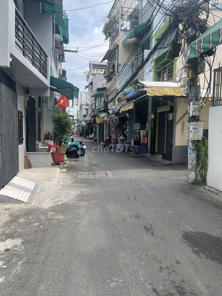 NHÀ HẺM XE HƠI BÌNH TIÊN, P8 Q6. DT: 4x14M - 2 TẦNG ĐÚC. GIÁ 6.4 TỶ - Ảnh 2