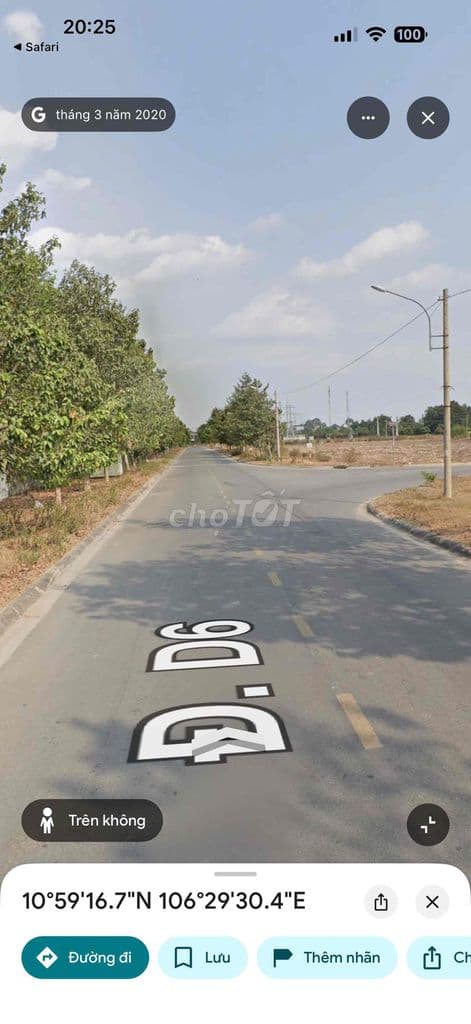 🏡 CỦ CHI – SAU KCN TÂY BẮC – MT NHỰA XE TẢI – 20x15 – 289M² – 1 TỶ 250