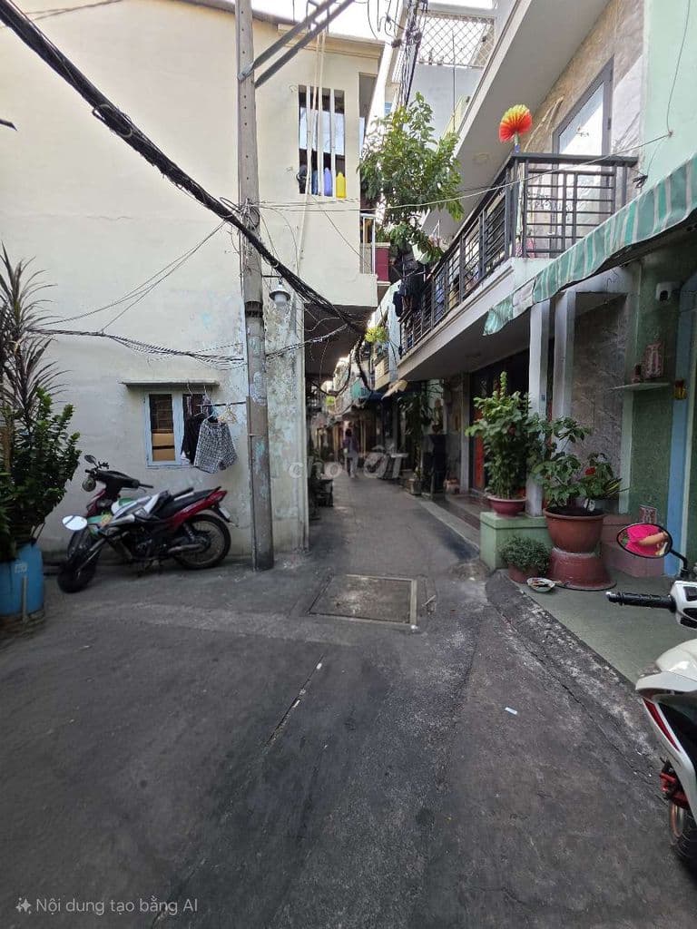 nhà 4.5×3.5m 2 tầng hẻm 3m đường Hồng Bàng P1 - Ảnh 2