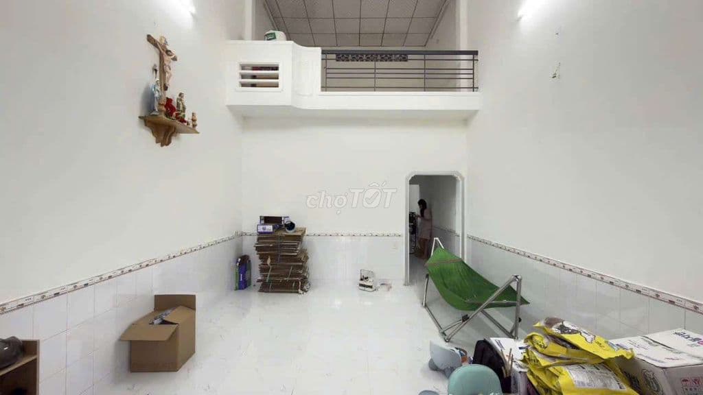 Nhà đúc lửng 4x15m, hẻm thông 2/ngắn Đồng Tâm gần Chợ-Gx Trung Chánh - Ảnh 2