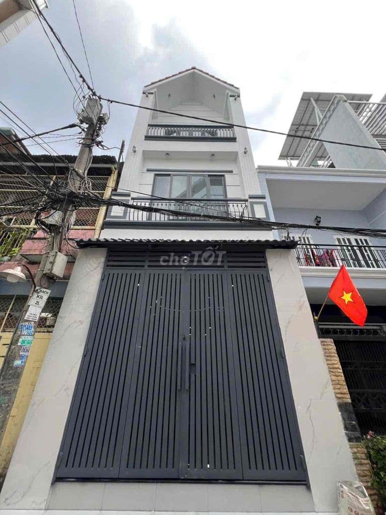 Bán nhà mới Đặng Chất 125,9m2 Sàn BTCT 3Lầu