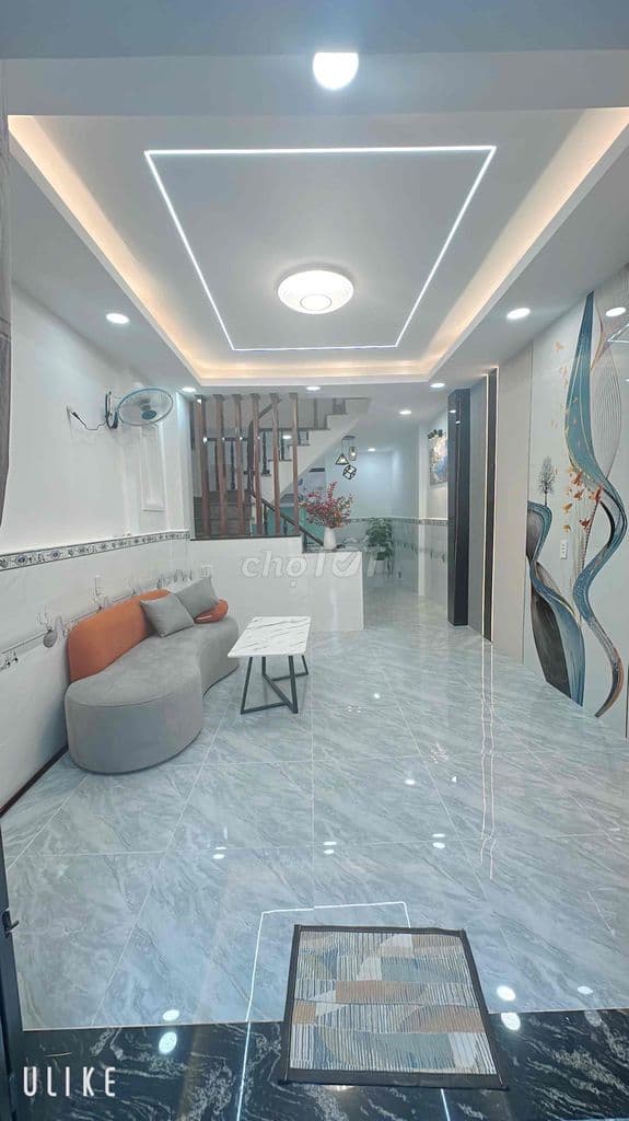 Nhà 2 lầu 4pn xe hơi đậu cửa ngay chợ cầu Đồng - Ảnh 3