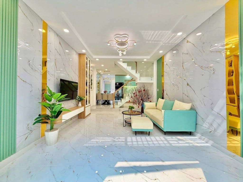 Nhà Đẹp Hẽm Xe Tải 56M2-3PN Thích Quảng Đức Chỉ hơn 9T