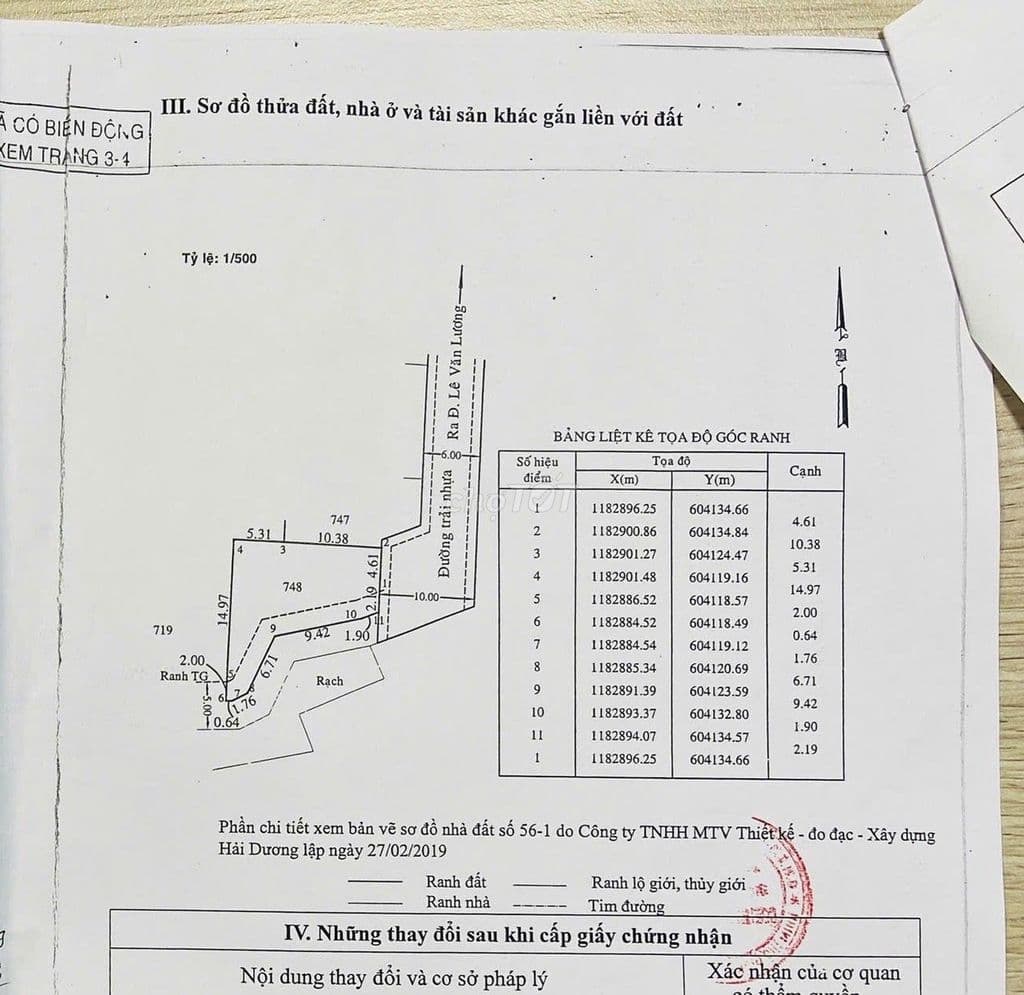 Bán đất 1344, Lê Văn Lương, 6,8 tỷ, 167m2, giá siêu hời