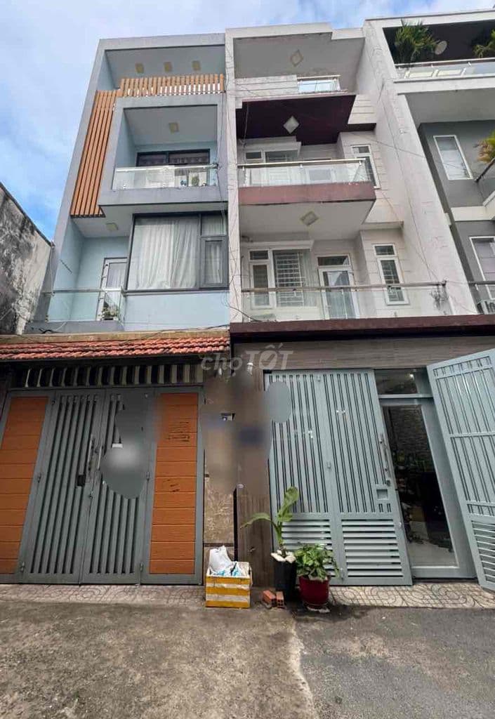 Bán Nhà 4tầng hẻm ô tô ngay cityland Nguyễn Văn Lượng Gò Vấp 9,8T TL